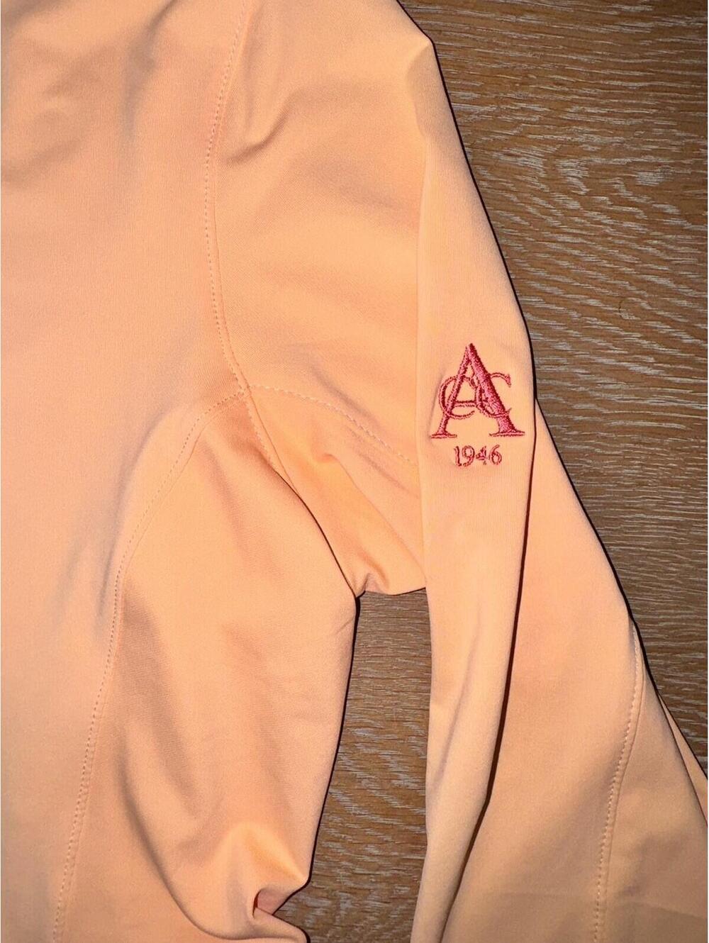 Peter Millar Lightweight Long-Sleeve Sun Shirt SIZE XS NWT Peach Rashguard - Picture 2 of 7